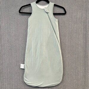 BubblePanda Bamboo Sleep Sack - Sage Green - Size Medium (6-12M) 1.0 TOG